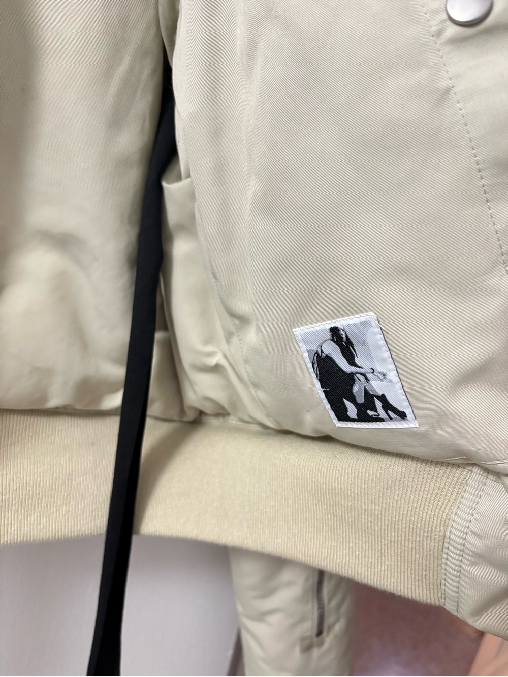 Rick Owens Drkshdw Women’s Faun Bomber Jacket - Picture 2 of 8